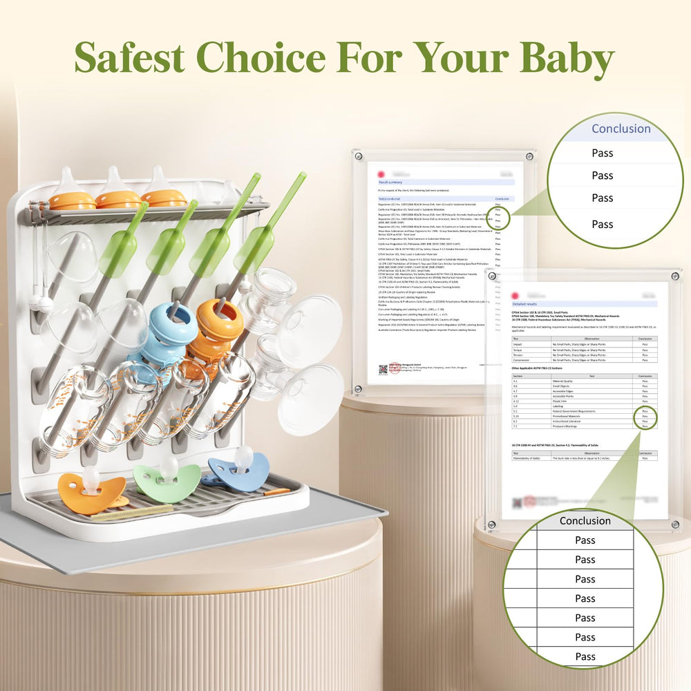 Lifewit side profile with mixed bottle sizes demonstrating space-saving vertical storage