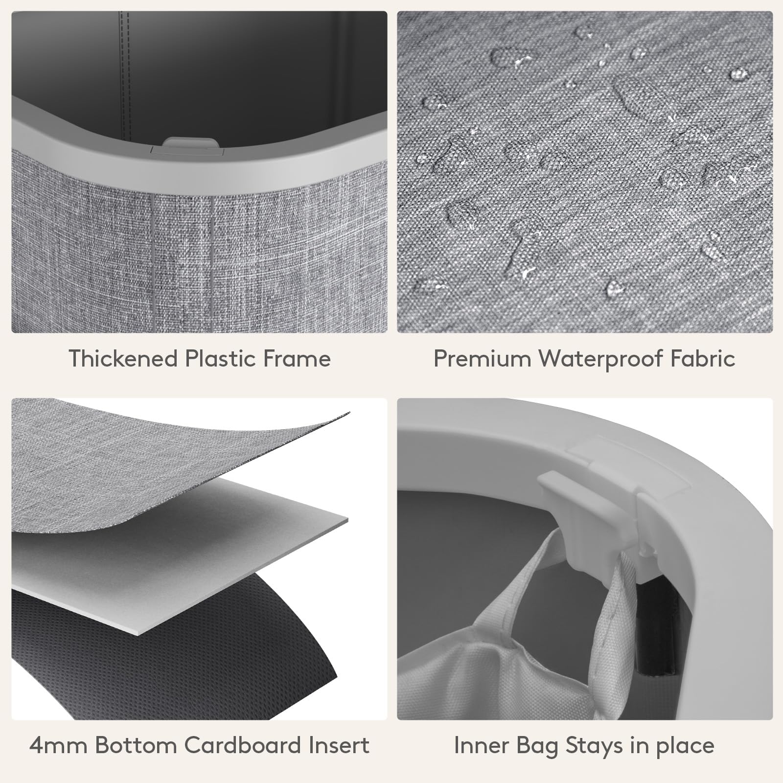Lifewit support rod inserted into corner illustrating stable upright structure
