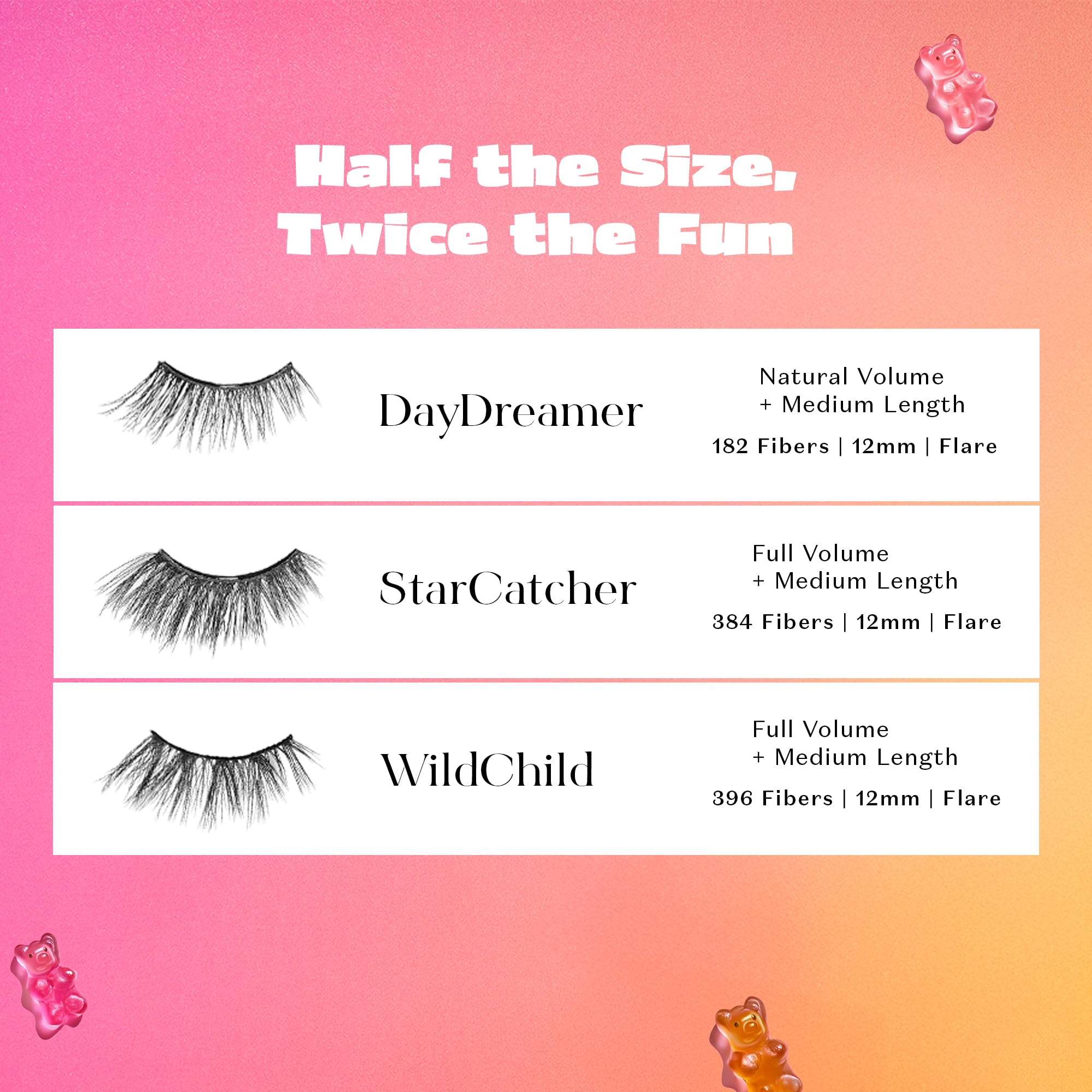 Lilly Lashes DayDreamer placed in original tray to protect reusable band
