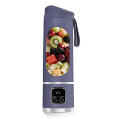 Lilogi front view of smoothie maker cup showing compact form and benefit portability