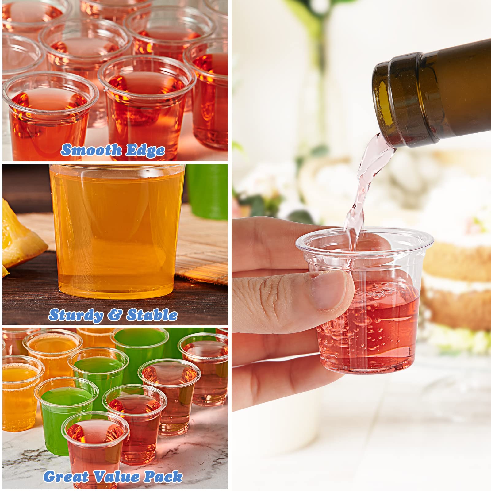 Lilymicky cups holding sauces and condiments for tidy serving at events