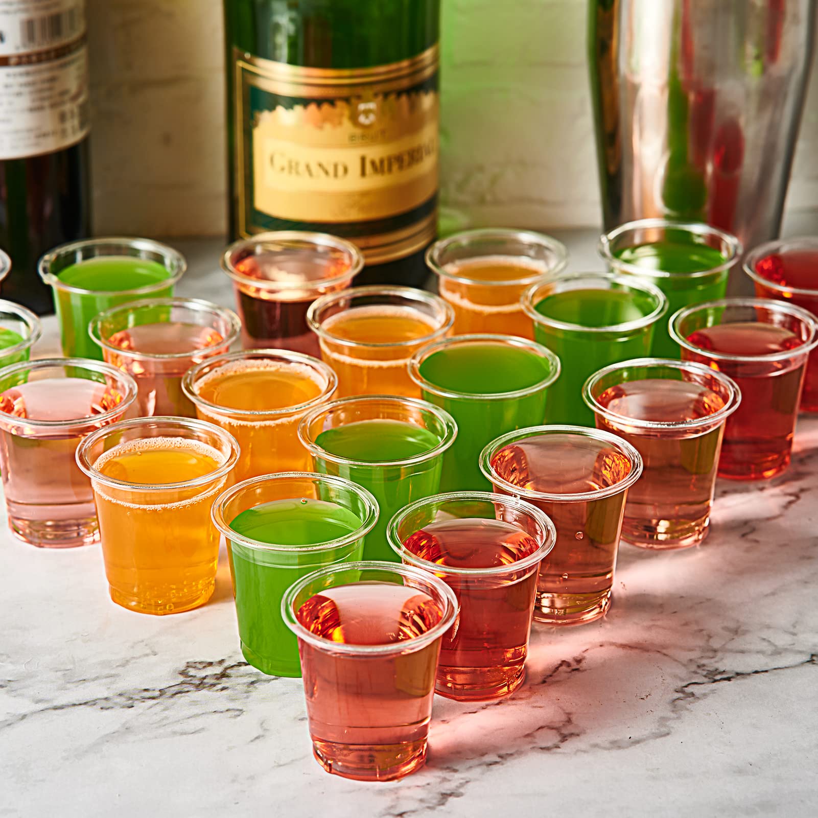 Lilymicky tasting station at a party showing quick cleanup and hygienic samples
