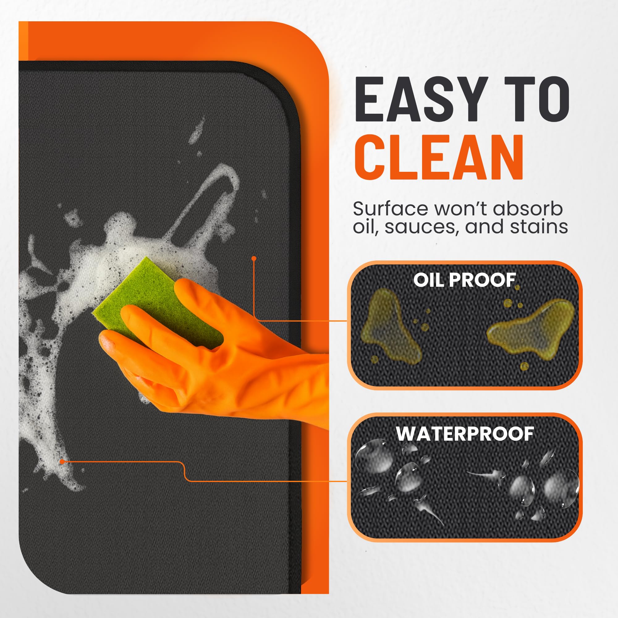 Linda's Essentials detailed edge stitching preventing fray and extending lifespan