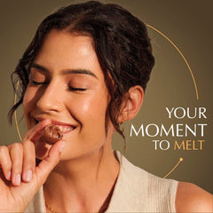 Lindt LINDOR truffles scattered on table suggesting sharing and celebration