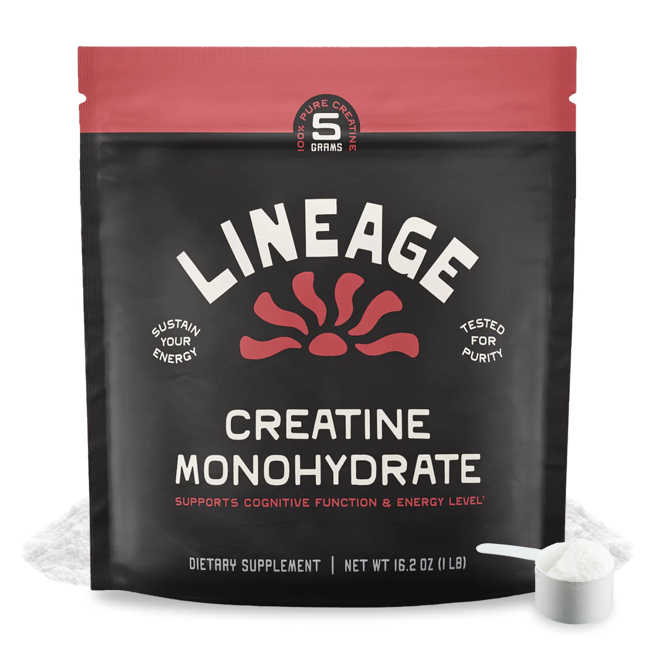 Lineage Provisions front packaging showing label and clean design for easy identification