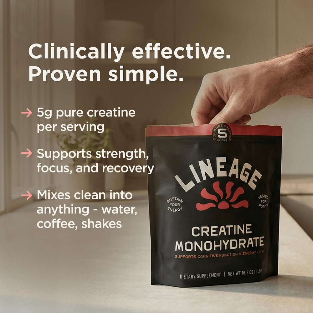 Lineage Provisions scoop close-up demonstrating single serving measurement and convenience