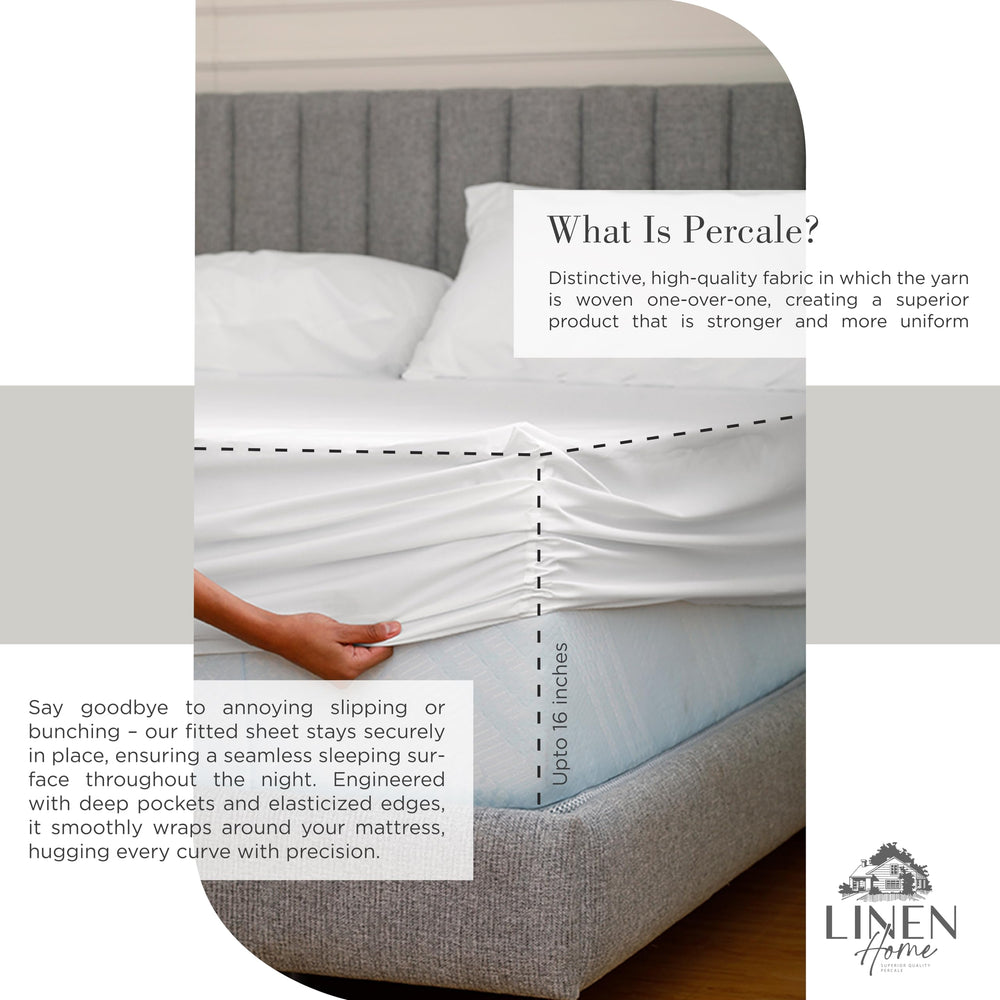 Linen Home pillowcase z-hem stitch detail demonstrating neat, durable finish