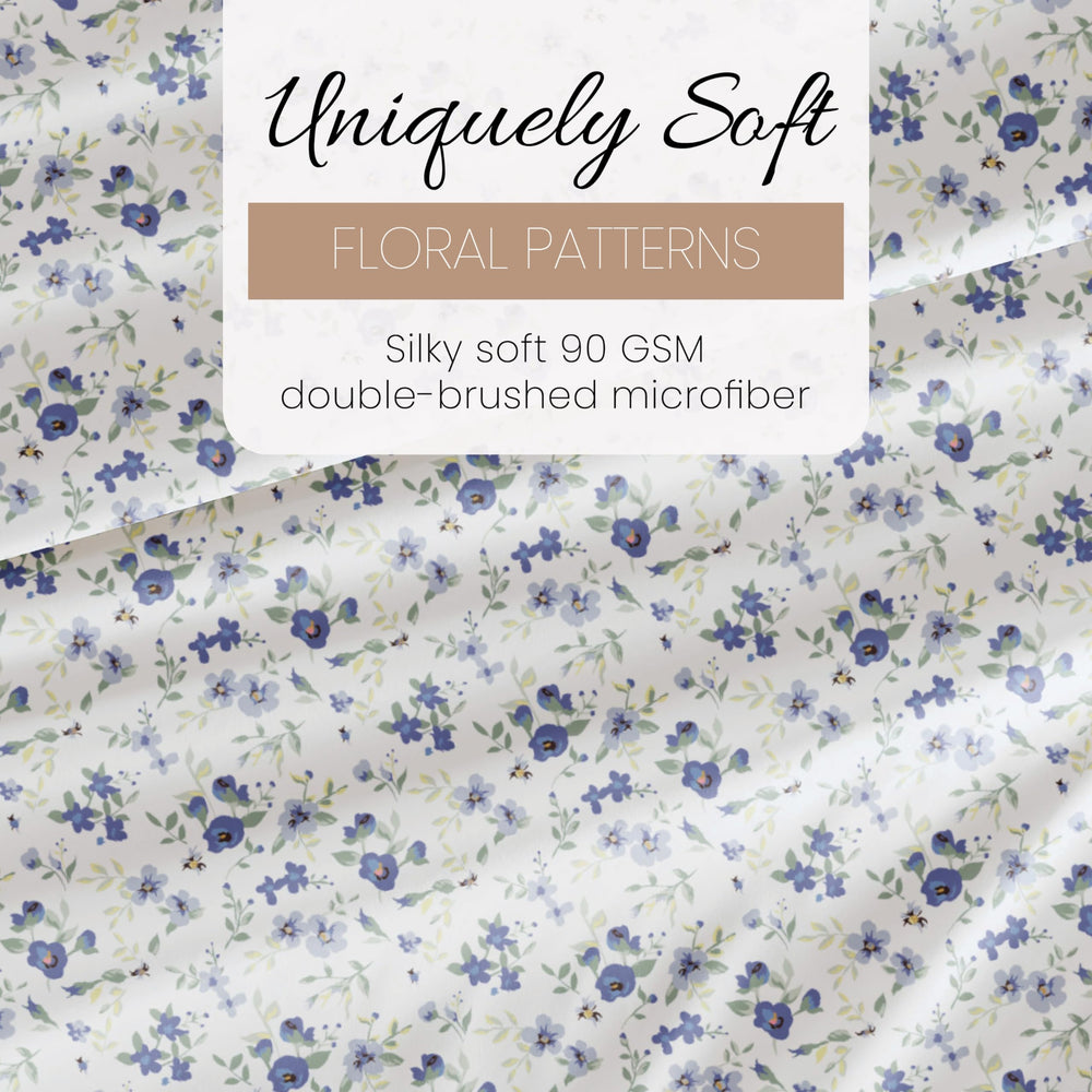 Linen Market sheets in washer and dryer showing easy-care, machine-washable convenience