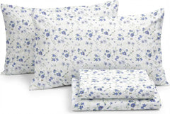 Linen Market front view of queen sheet set packaging showing color and content for easy selection