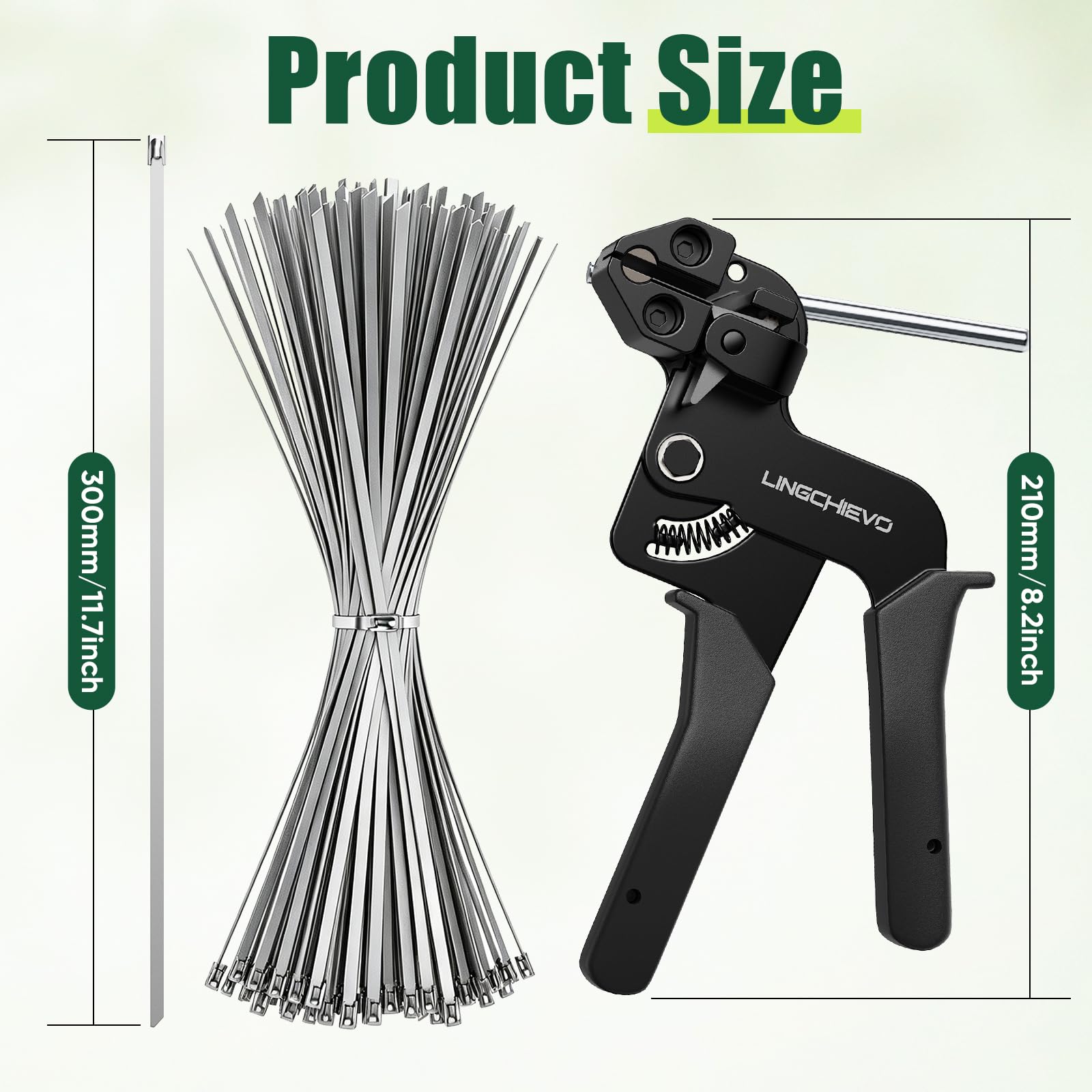 LingChievo gun cutter close-up demonstrating clean cuts and ergonomic control