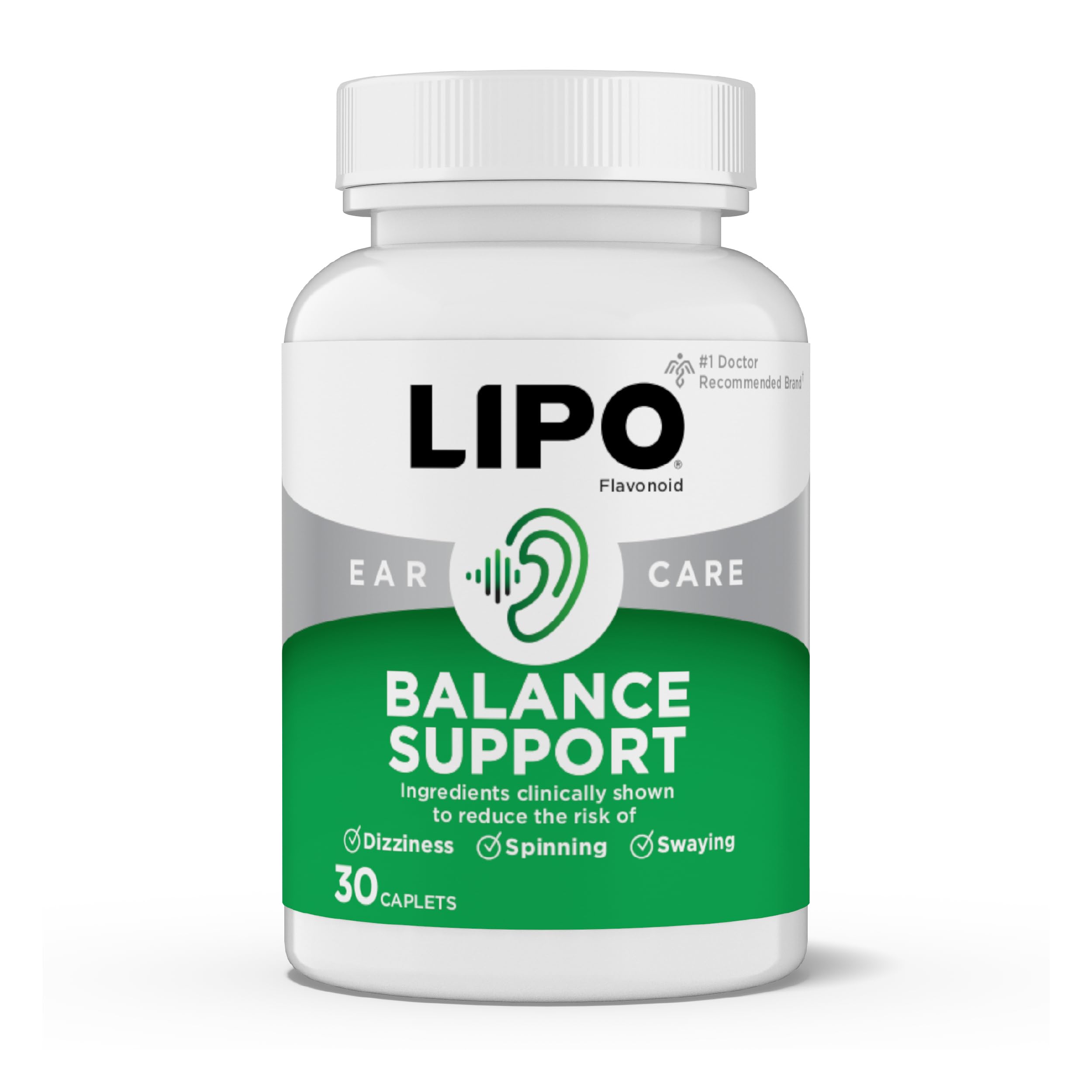 Lipo-Flavonoid front packaging showing bottle and label for easy identification and trust