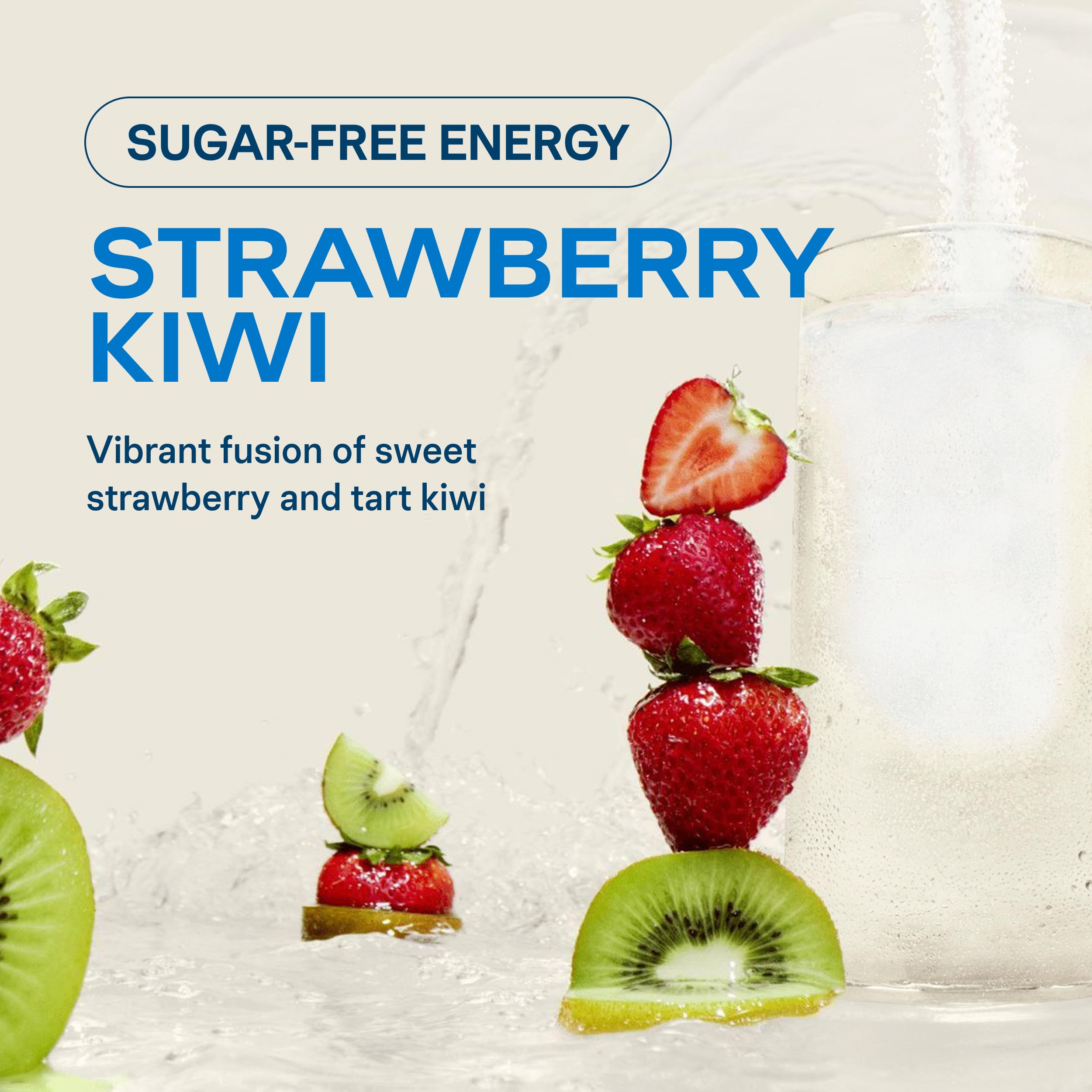 Close-up of Strawberry Kiwi powder texture from Liquid I.V. emphasizing mixability