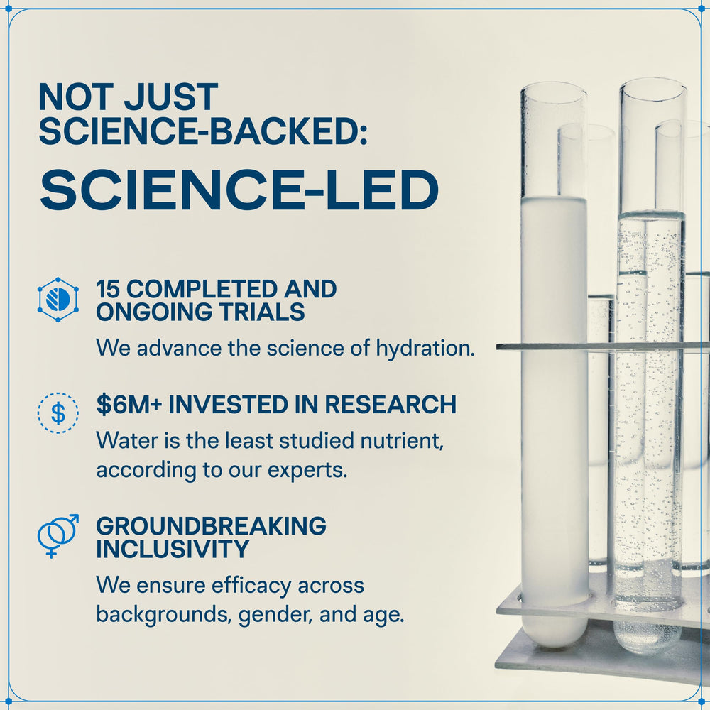 Liquid I.V. mixed serving in water bottle showing on-the-go hydration