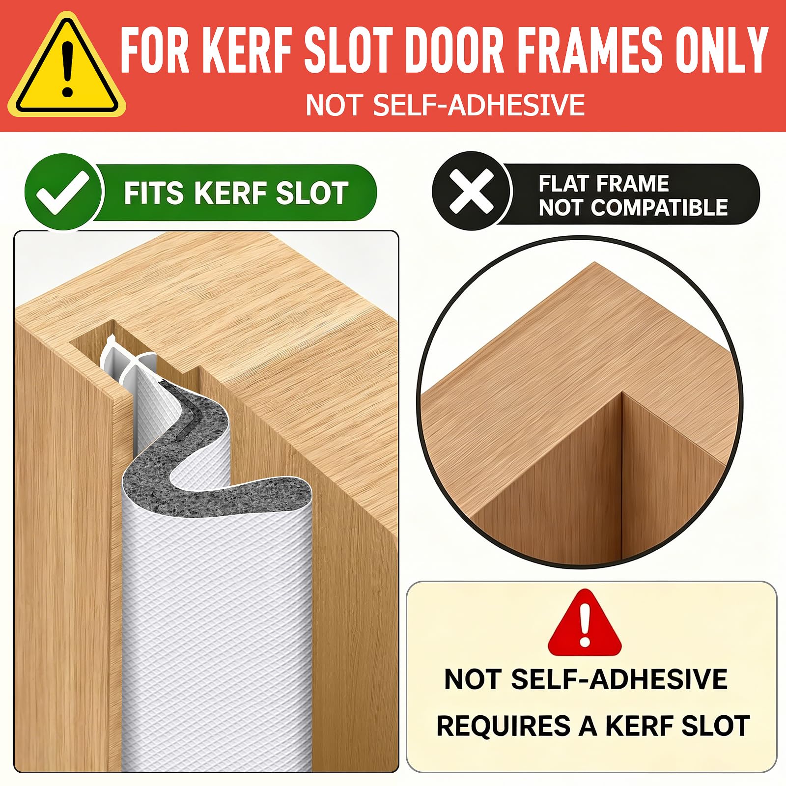 Litaibai close-up of kerf flange showing exact fit and durability