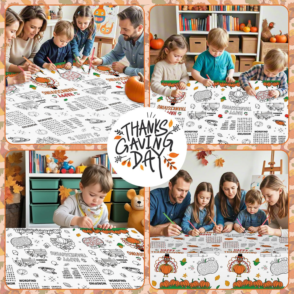 Litmitfu outdoor picnic setup with tablecloth adding festive autumn atmosphere