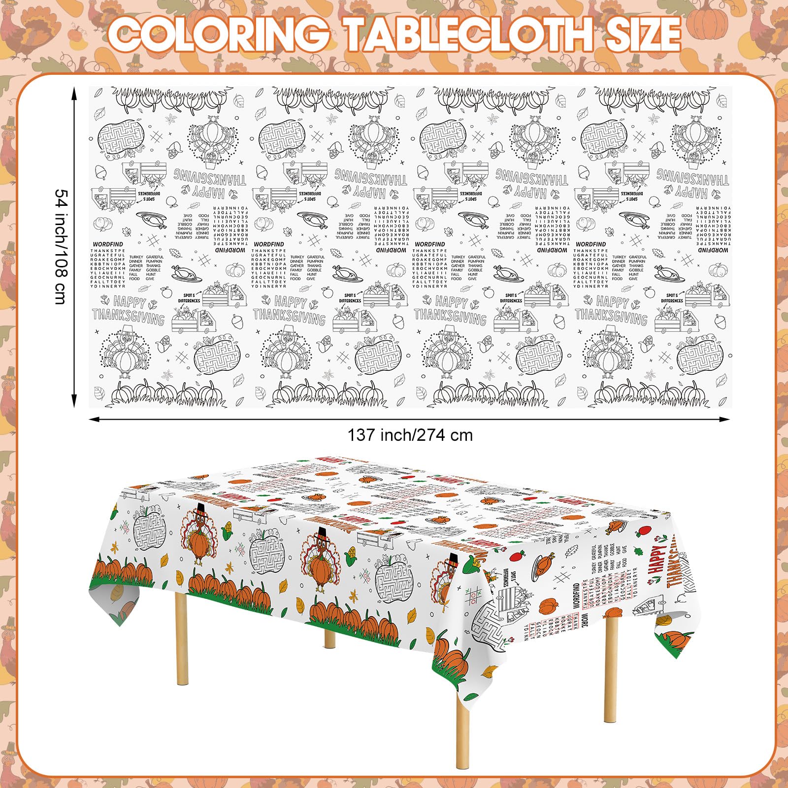 Litmitfu family coloring tablecloth together engaging kids and reducing mess