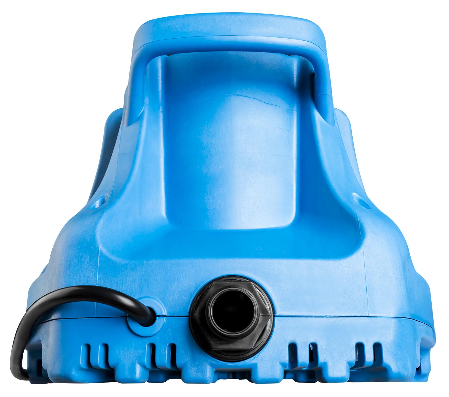 Little Giant front view showing pump ready for quick setup and protection