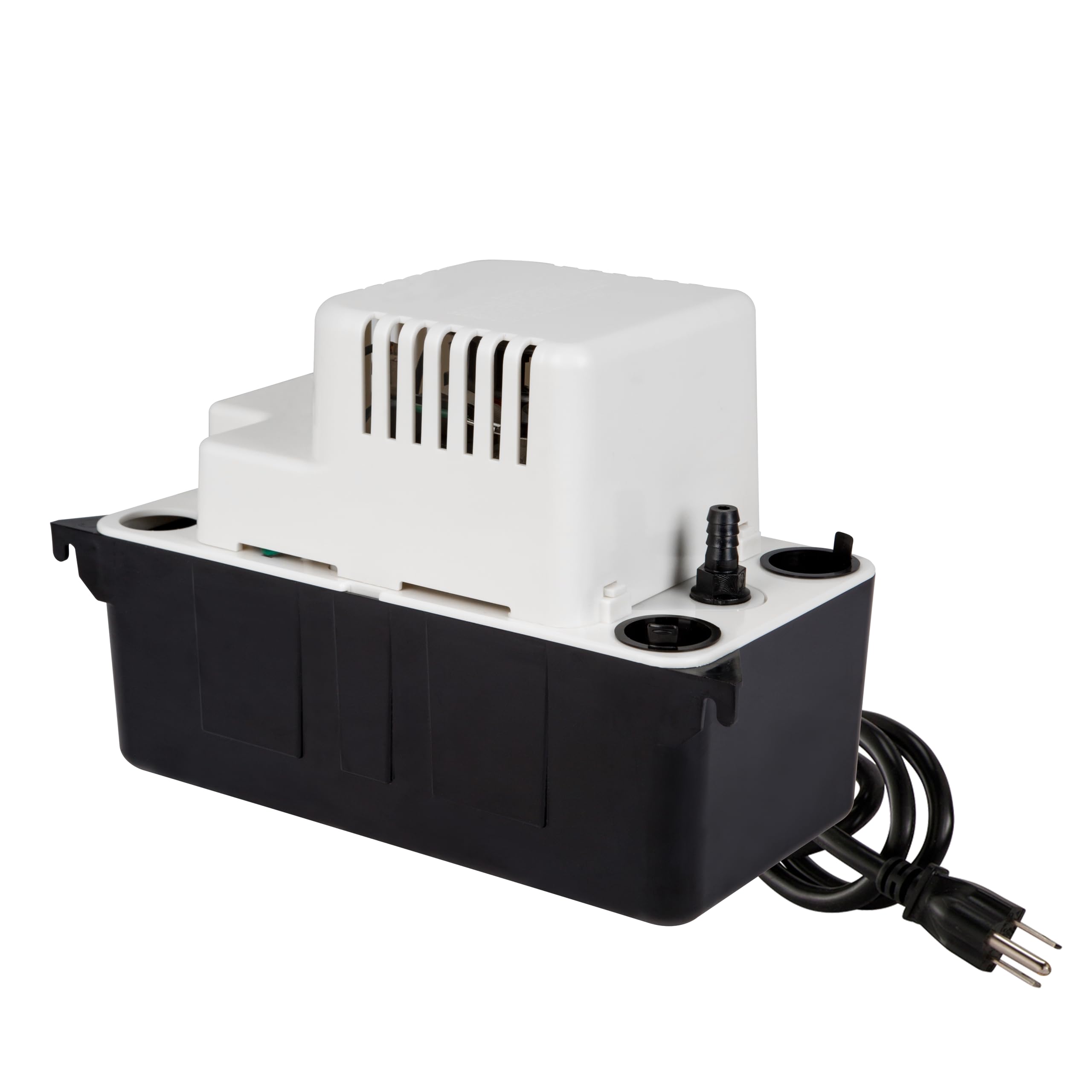 Little Giant front view showing compact condensate pump benefits