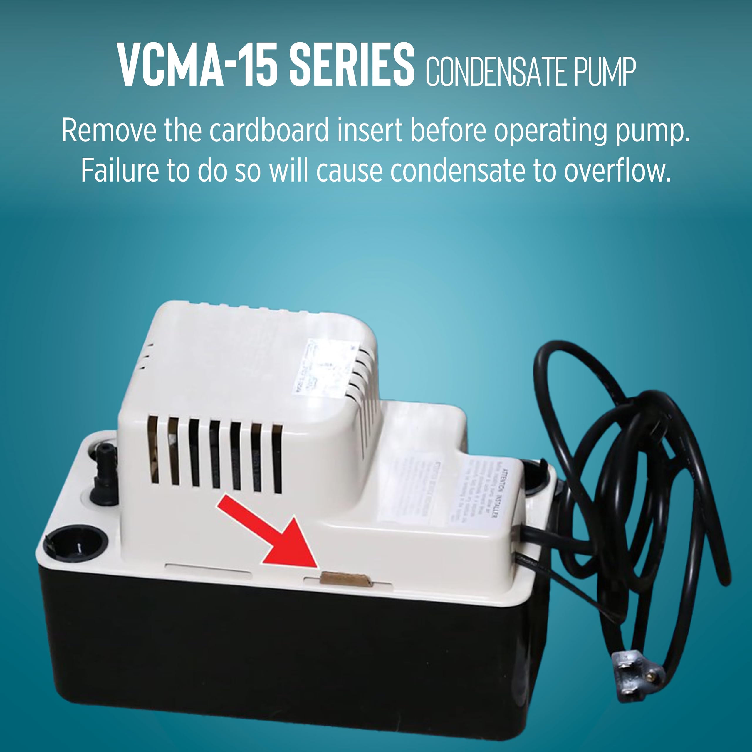 Little Giant paired with dehumidifier showing simple hookup benefit