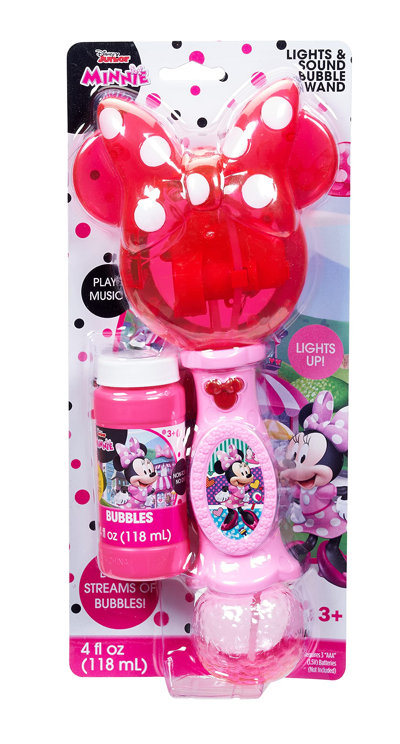 Little Kids Minnie Mouse held in child hand showing size and portability