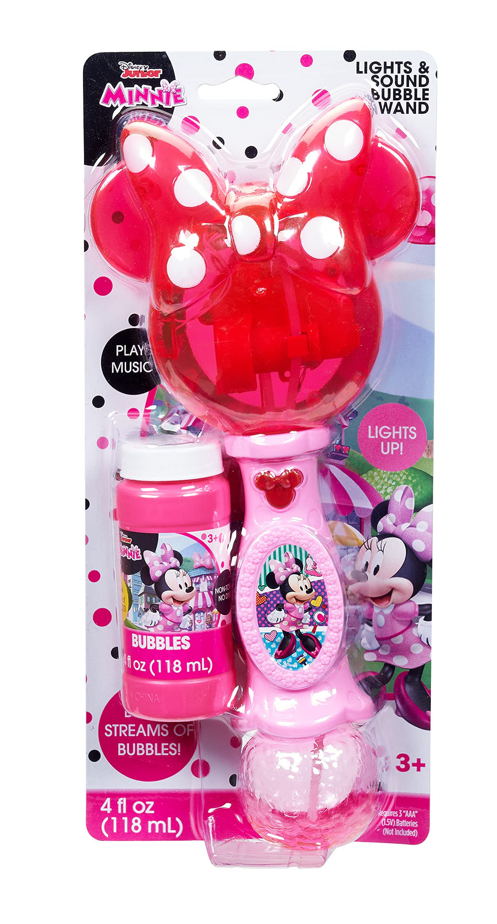Little Kids Minnie Mouse held in child hand showing size and portability