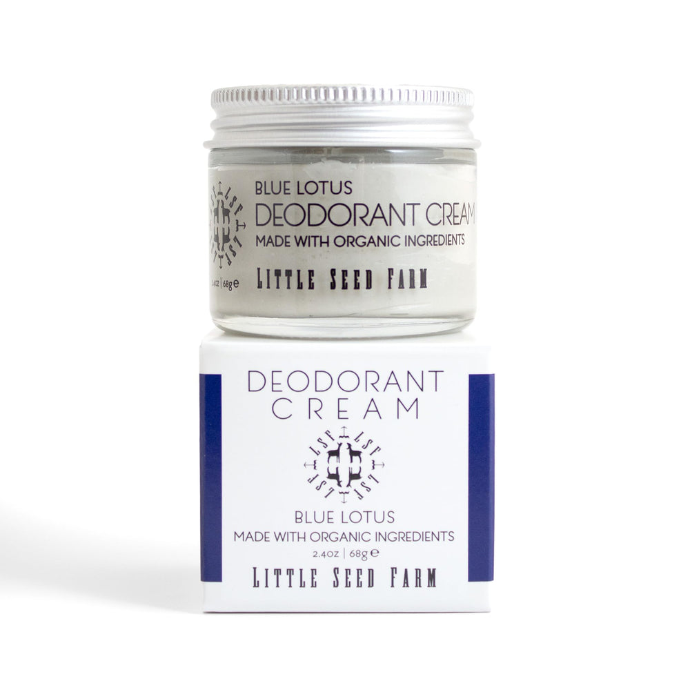 Little Seed Farm product label listing natural ingredients and benefits