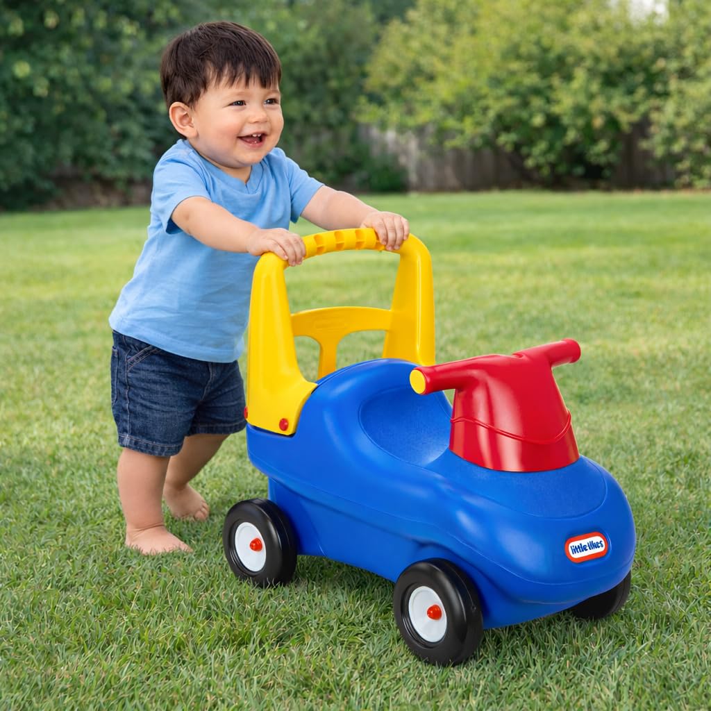 Little Tikes screws and parts laid out highlighting simple assembly