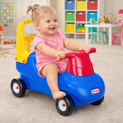 Little Tikes handle and high back detail providing extra rider support