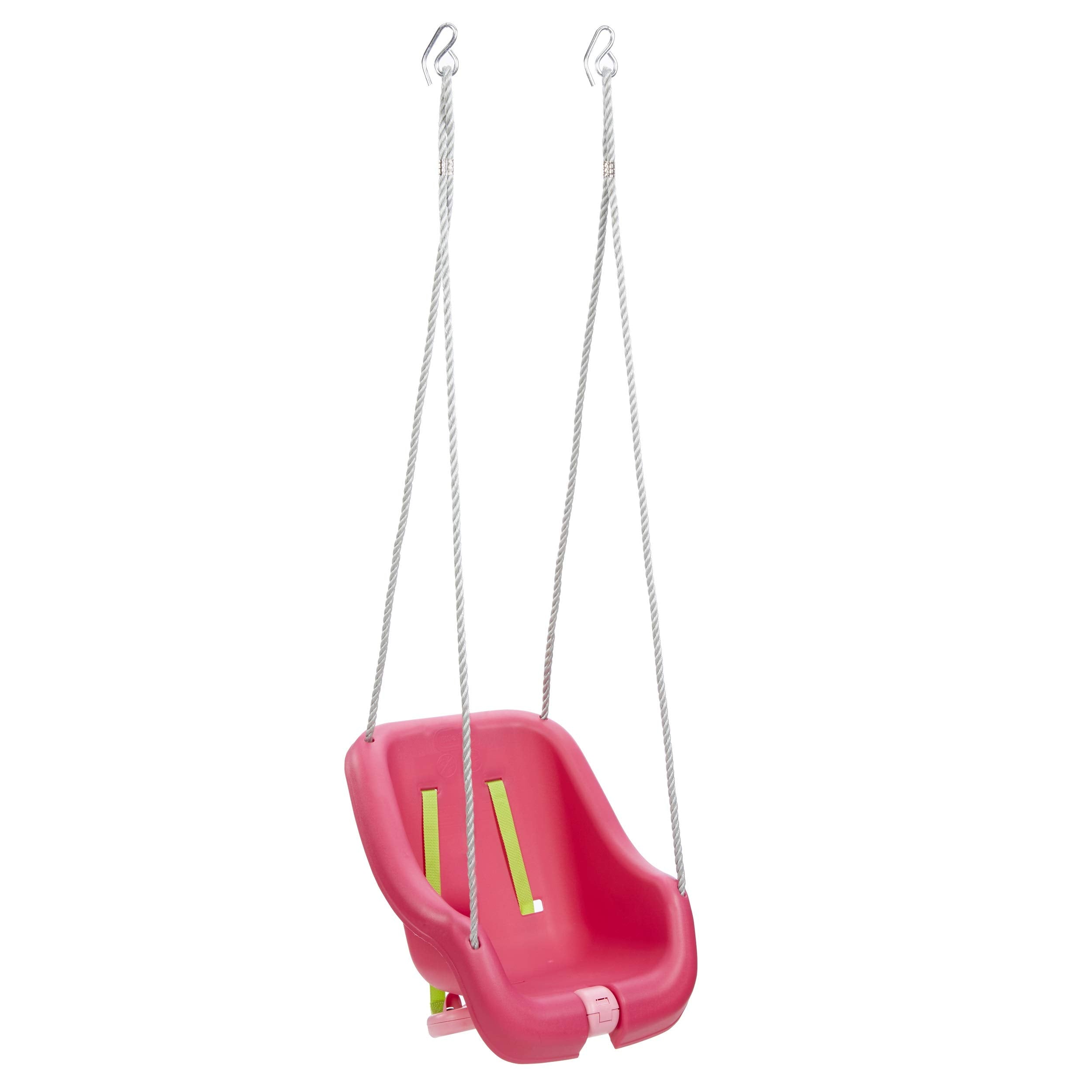 Little Tikes close-up of T-bar rotating down for easy loading and convenience
