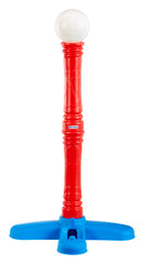 Little Tikes tee height adjustment closeup demonstrates growth-friendly feature