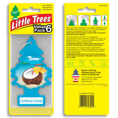 LITTLE TREES hanging in car providing tropical scent while driving