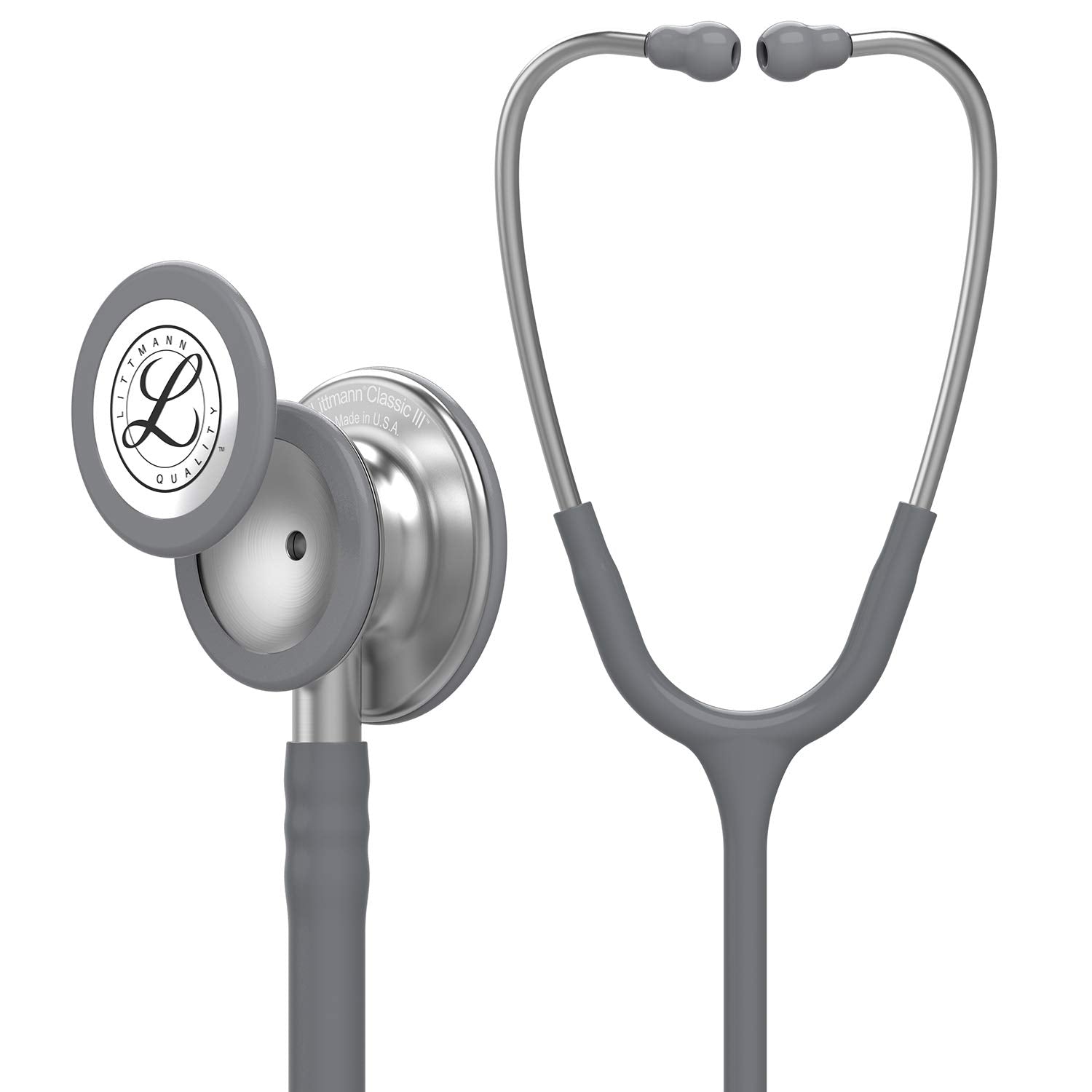 Littmann front view showing lightweight design and professional look