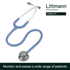 Littmann stainless steel chestpiece close-up illustrating durable acoustic quality