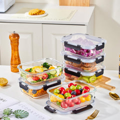 Liuruiyu 36oz container with lid closed highlighting airtight leak-proof benefit