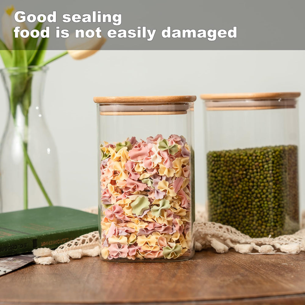 Liuruiyu jars on countertop beside breakfast items showing stylish display and practical use