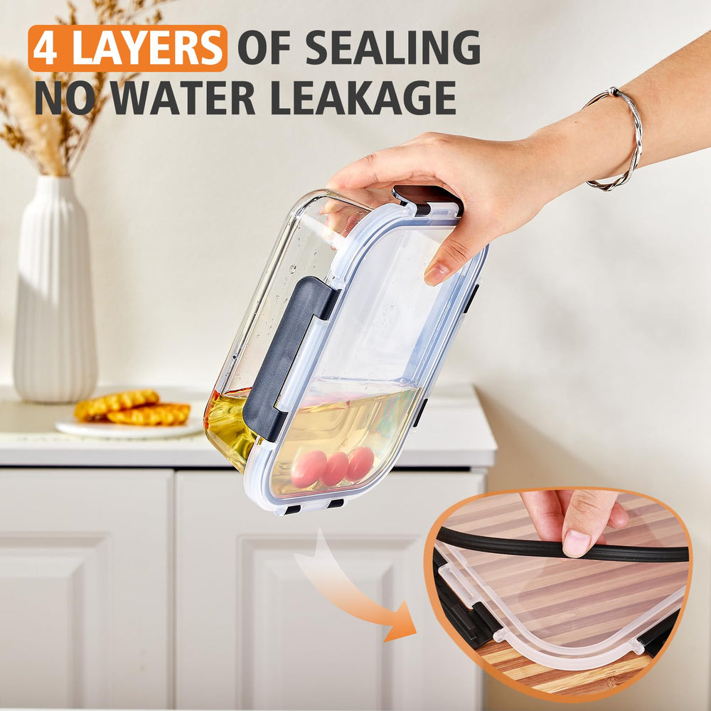 Liuruiyu locking lid detail emphasizing four-side snap closure for spill protection