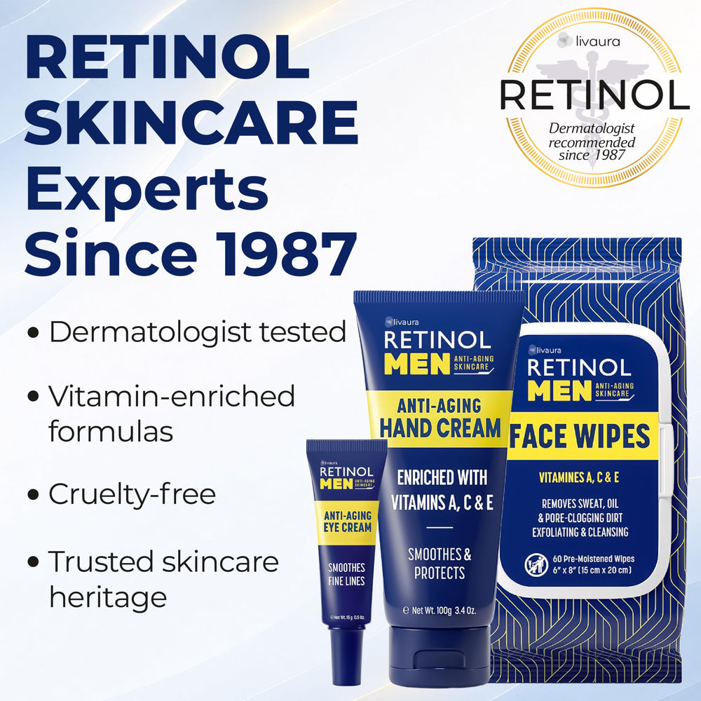 LIVAURA used-wipe comparison showing cleansed skin benefit