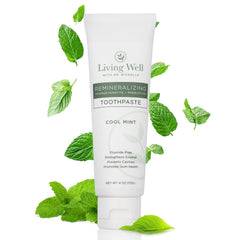 Living Well with Dr. Michelle front tube view showing product and clear labeling benefit clarity