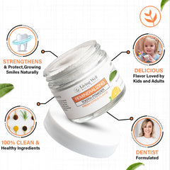 Living Well with Dr. Michelle label close-up showing ingredients and third-party testing