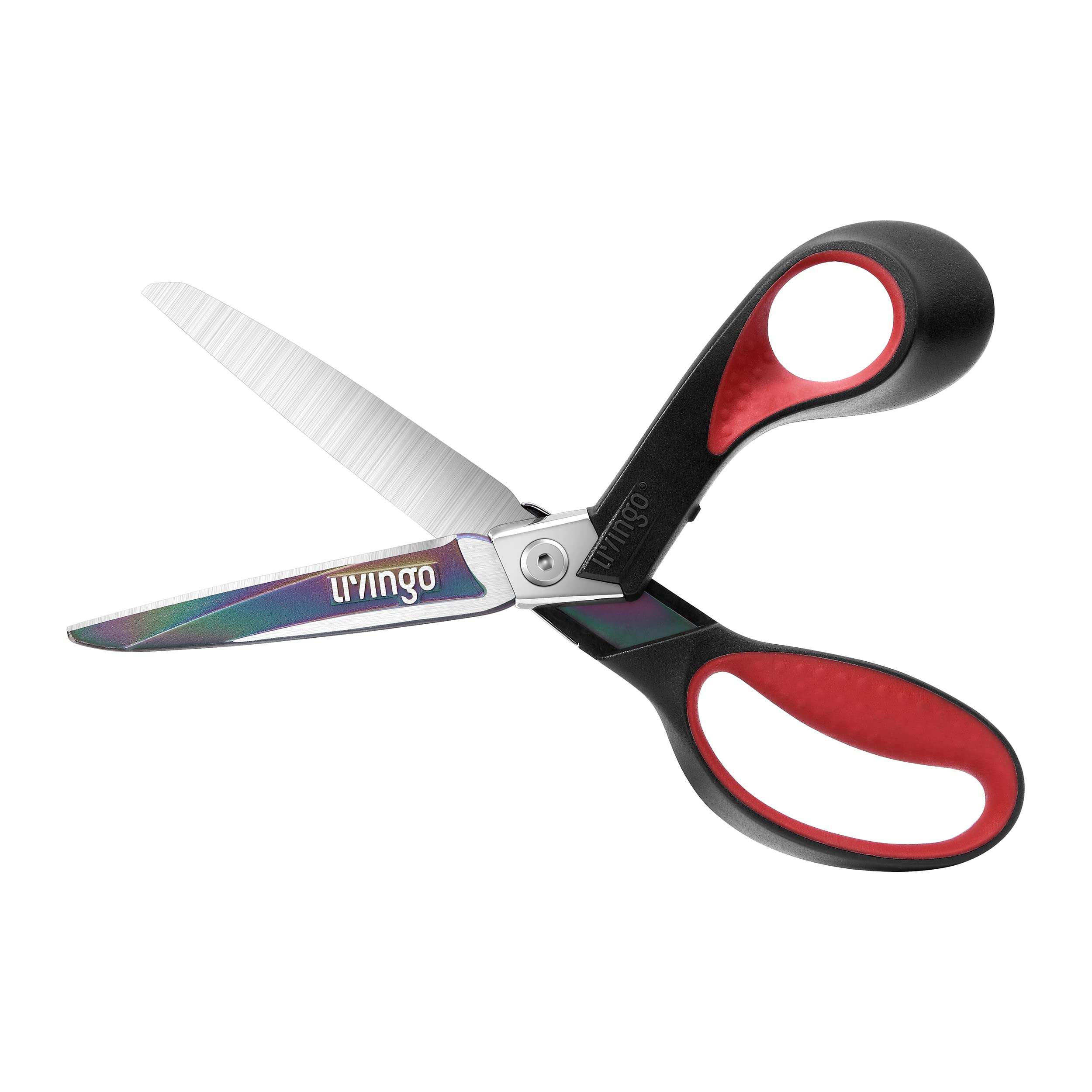 LIVINGO cutting cardboard and plastic sheet, showing heavy-duty performance advantage