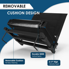LLEVTIC detail of heavy-duty hooks and rubber strips boosting stability
