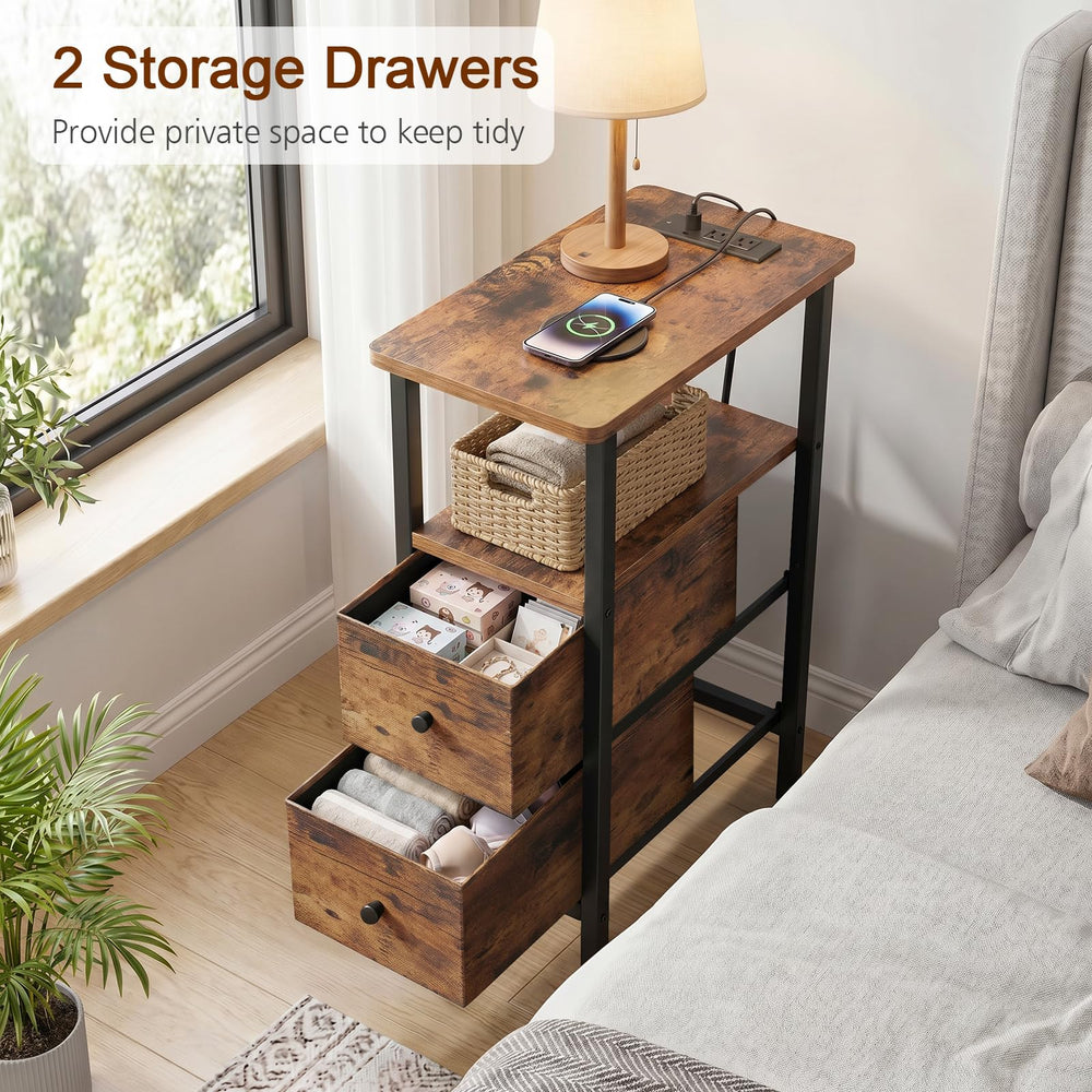 LOAKEKEL next to sofa showing scale and ideal placement benefit