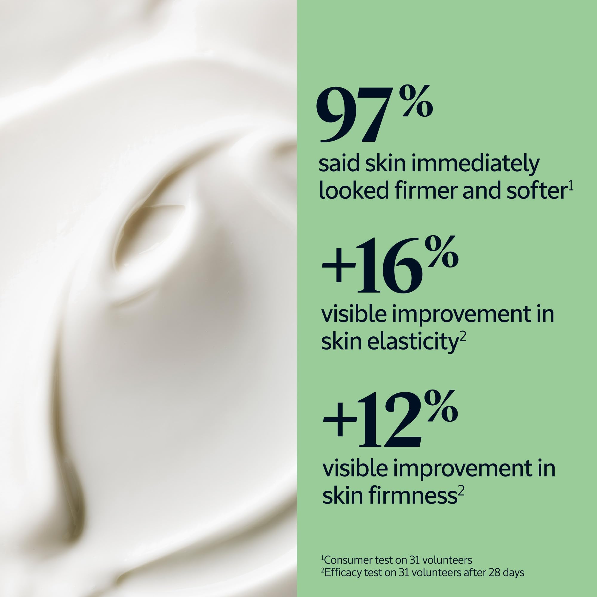 L'OCCITANE cream texture close-up illustrating smooth, velvety hydration