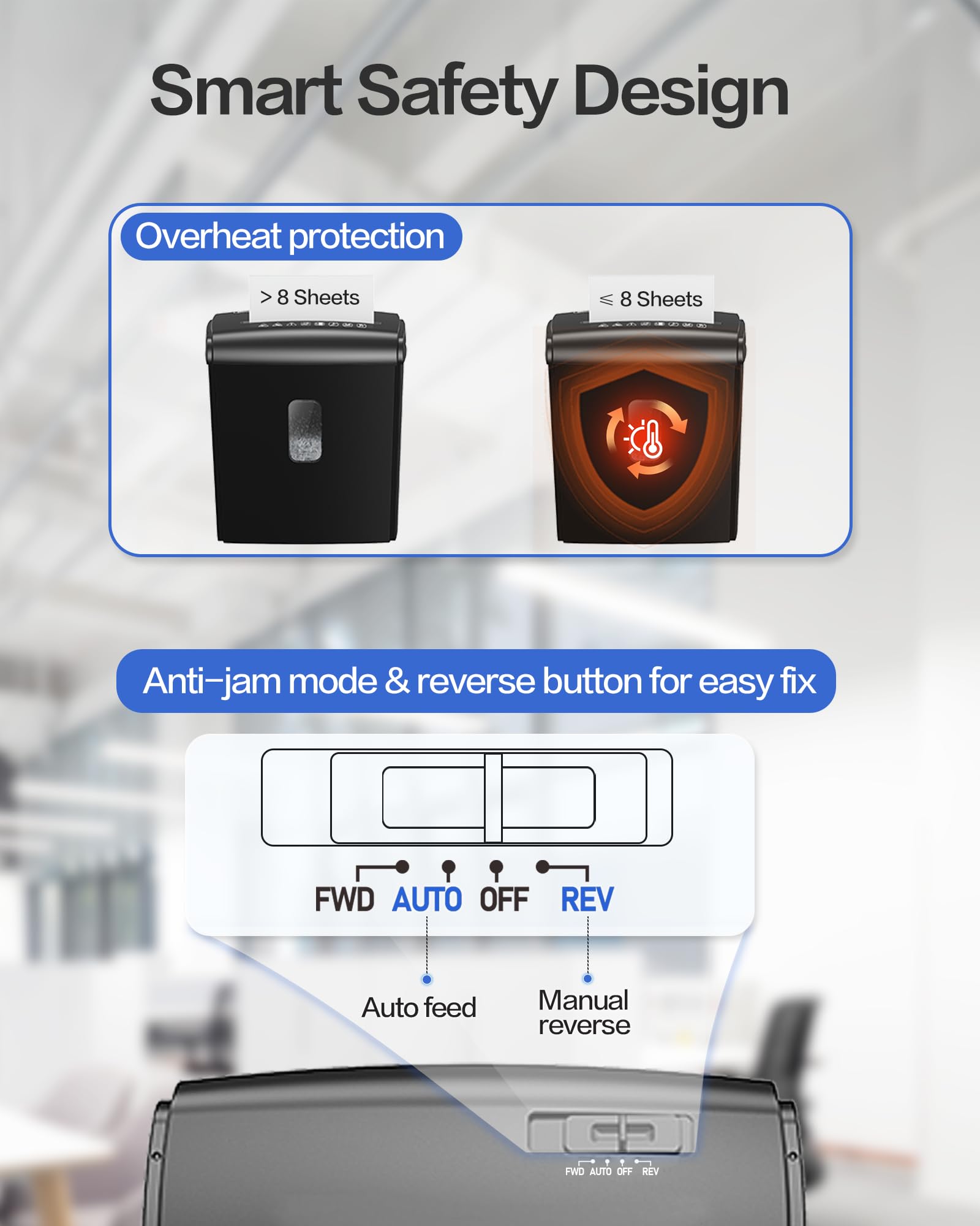 Locksworth next to keyboard for size comparison showing compact footprint saves space