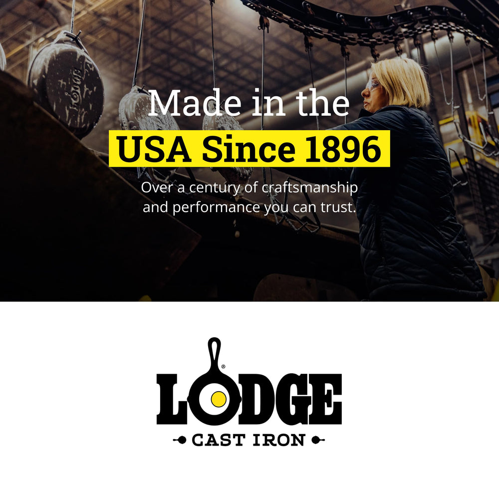 Lodge double dutch oven on campfire showing outdoor-ready durability