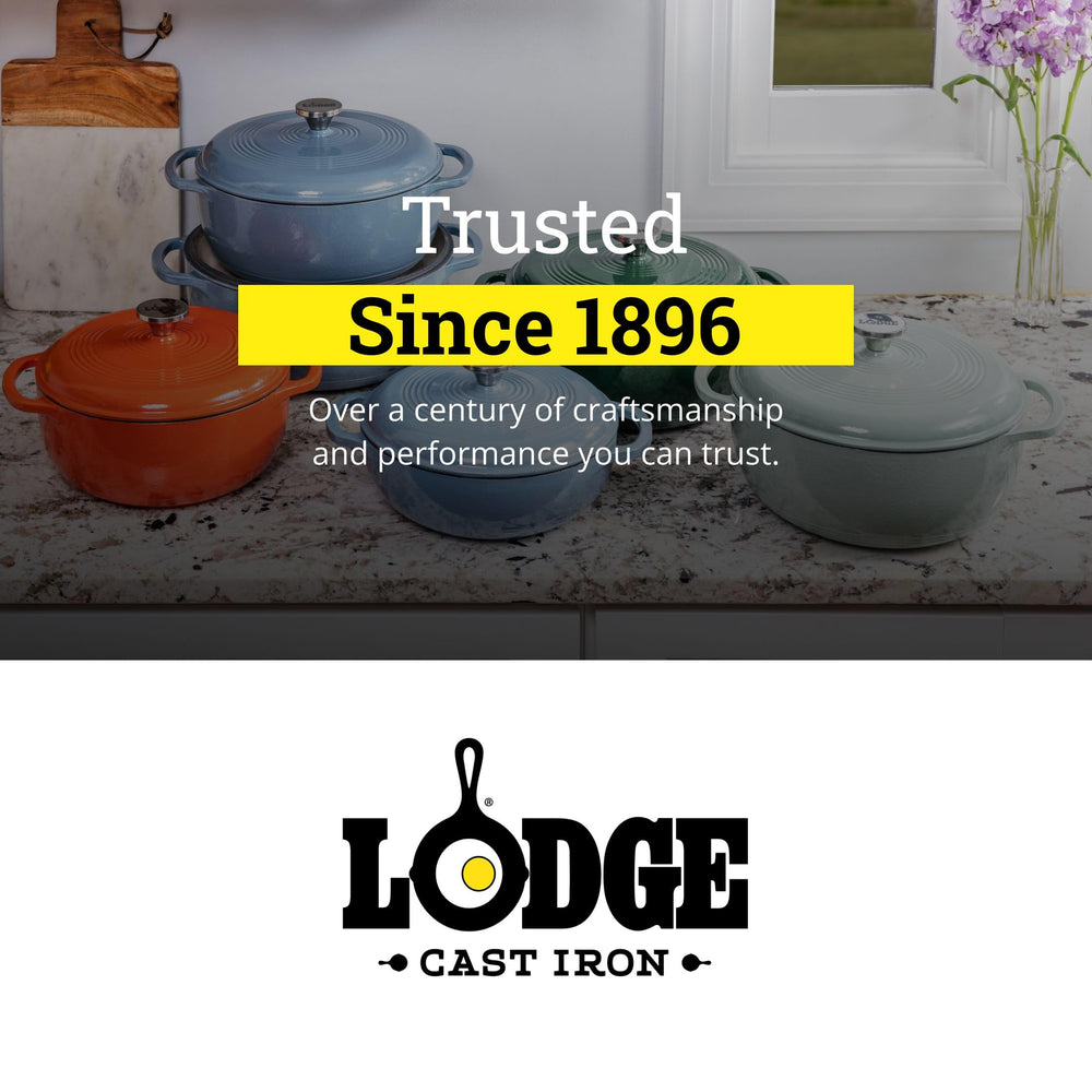 Lodge exterior gradient close-up showing Island Spice Red finish for decorative kitchen style