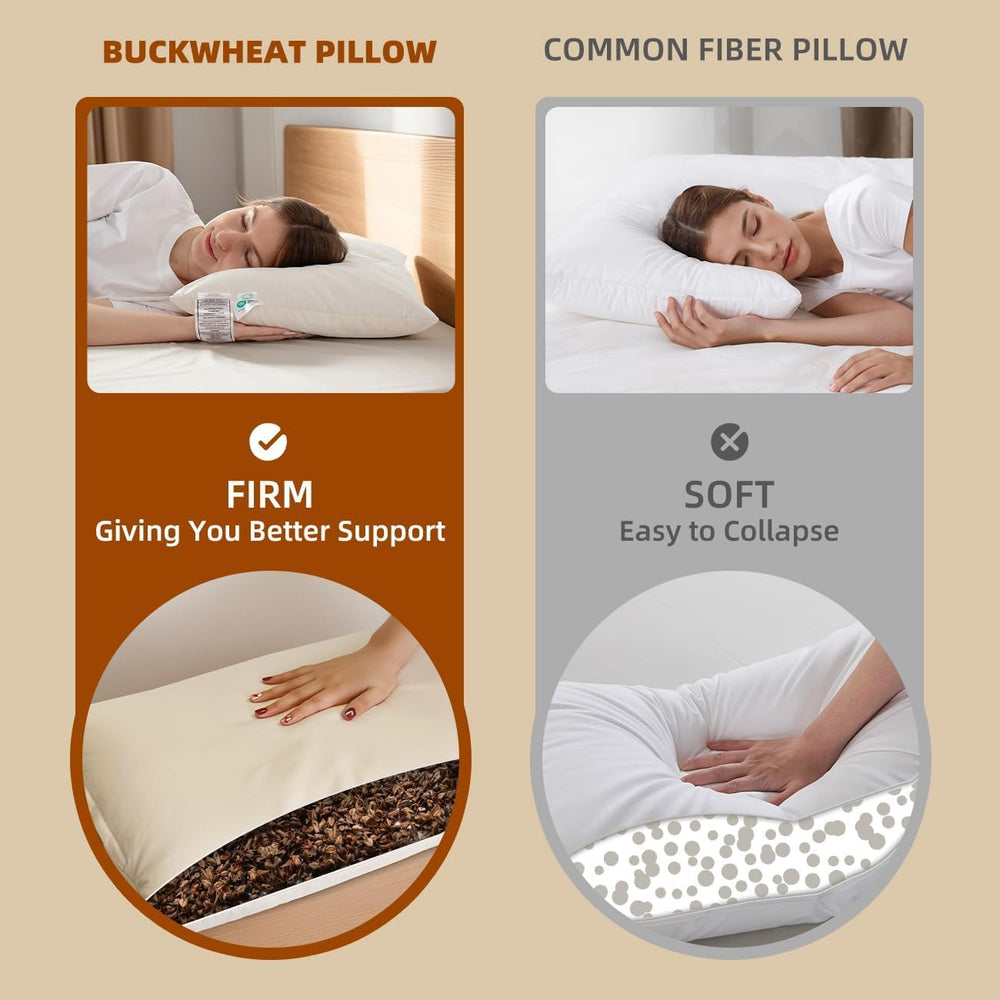 LOFE pillow in bedroom demonstrating cooler, supported sleep