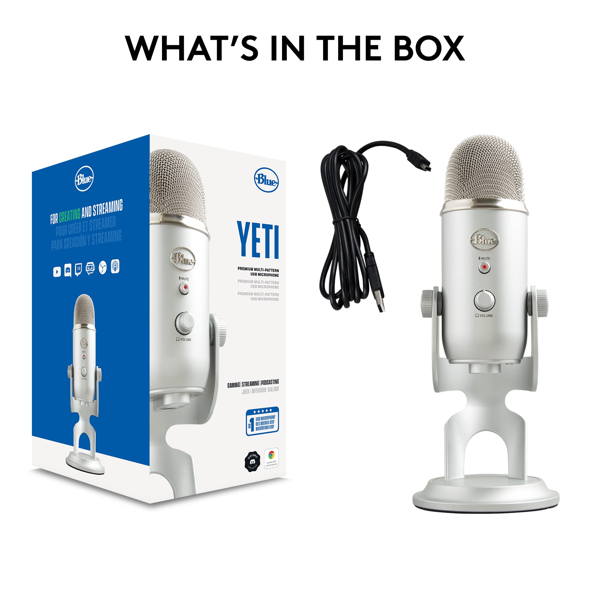 Logitech G Blue Yeti in home studio recording vocals and instruments cleanly