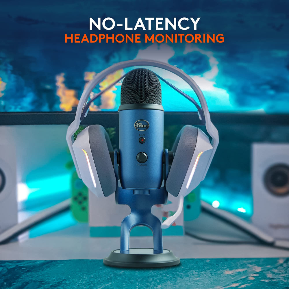 Logitech G Blue Yeti pattern selector detail highlighting flexible recording modes