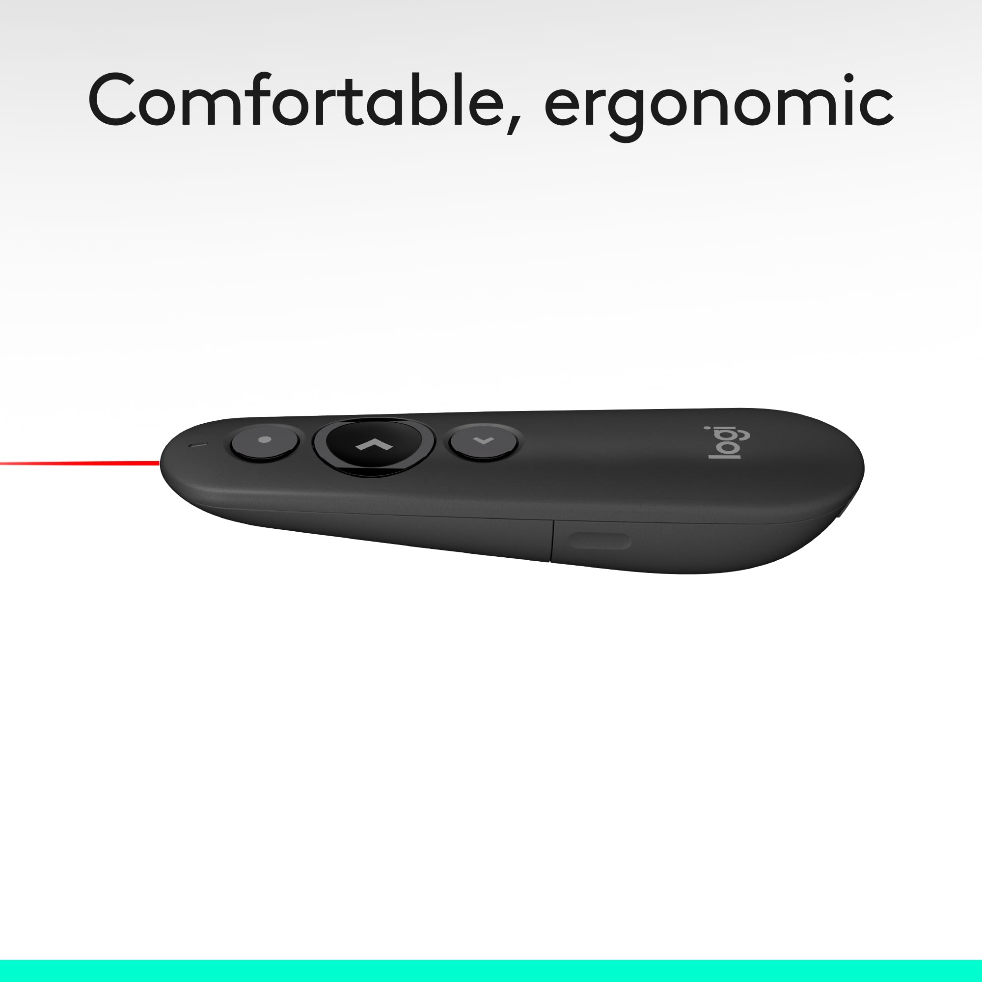 Logitech R500s used by presenter in classroom to enable movement and engagement